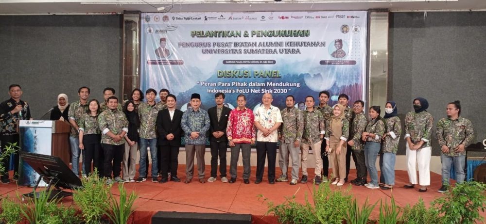 Ketua IKAHUT USU Terpilih, Berkomitmen Lestarikan Hutan Indonesia