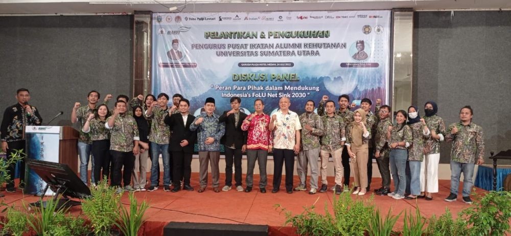 Ketua IKAHUT USU Terpilih, Berkomitmen Lestarikan Hutan Indonesia