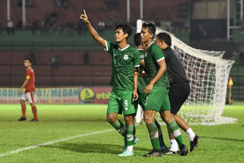Gol Menit-menit Akhir Menangkan PSMS atas Karo United, PSDS Imbang 