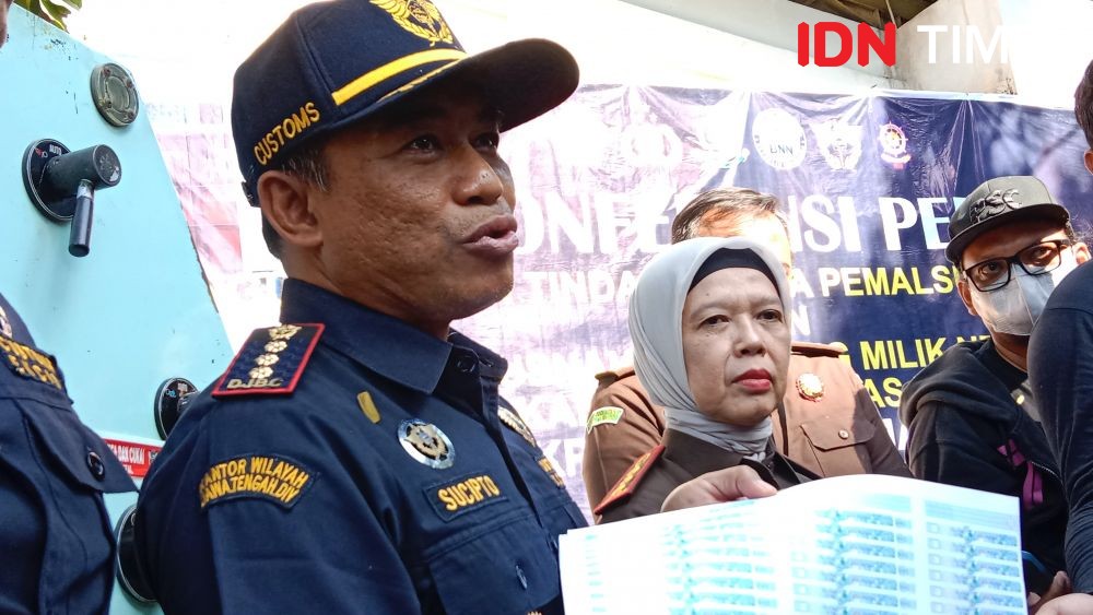 Edarkan 686 Pita Cukai Palsu, 3 Warga Semarang Ditangkap Tim Gabungan