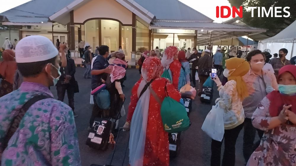 Jemaah Haji Pulang, Embarkasi Makassar Tiadakan Seremoni