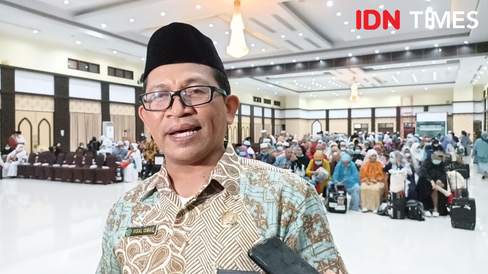 Jemaah Haji Kloter 1 Makassar Tiba di Asrama Sudiang