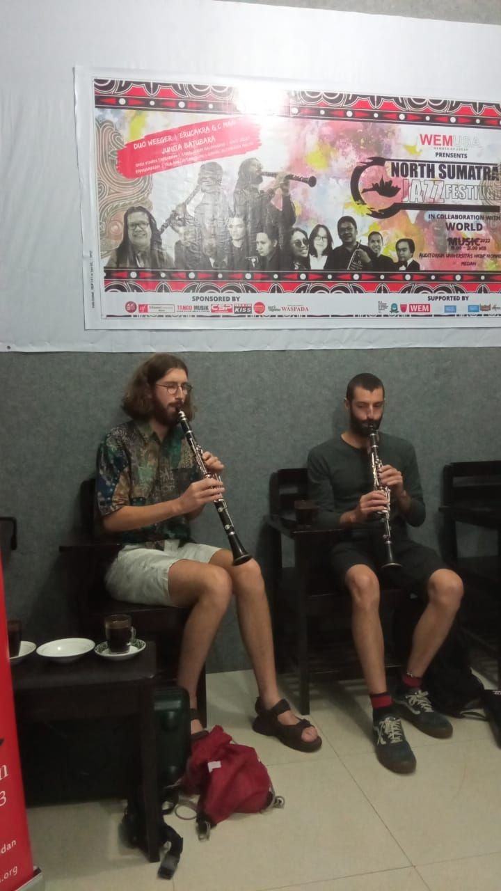 Alliance Française Medan Hadirkan Duo Weeger di North Sumatra Jazz  