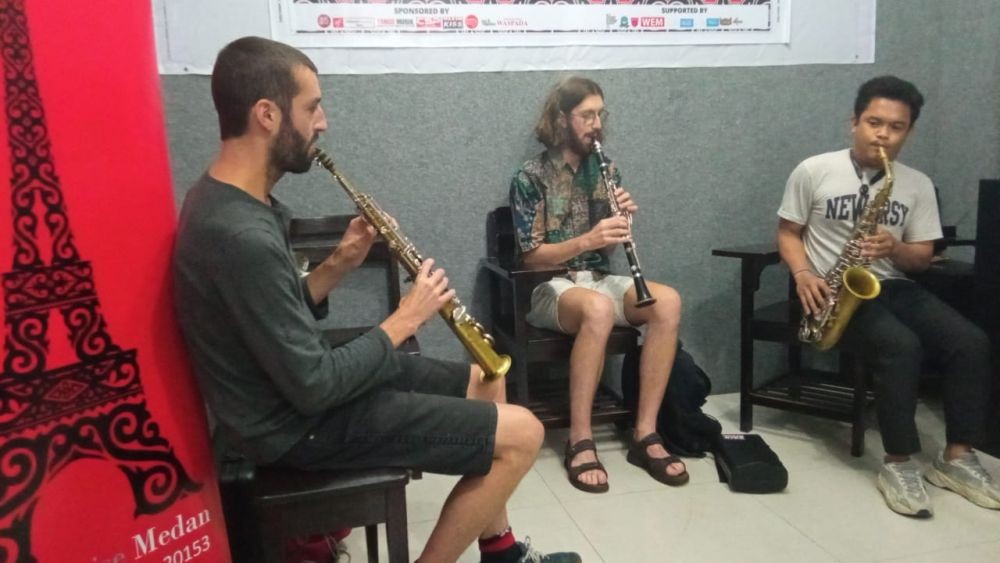 Alliance Française Medan Hadirkan Duo Weeger di North Sumatra Jazz  