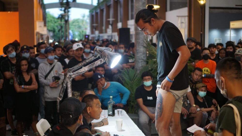 Vakum 2 Tahun, Bali Tattoo Expo 2022 Kembali Digelar di Kuta