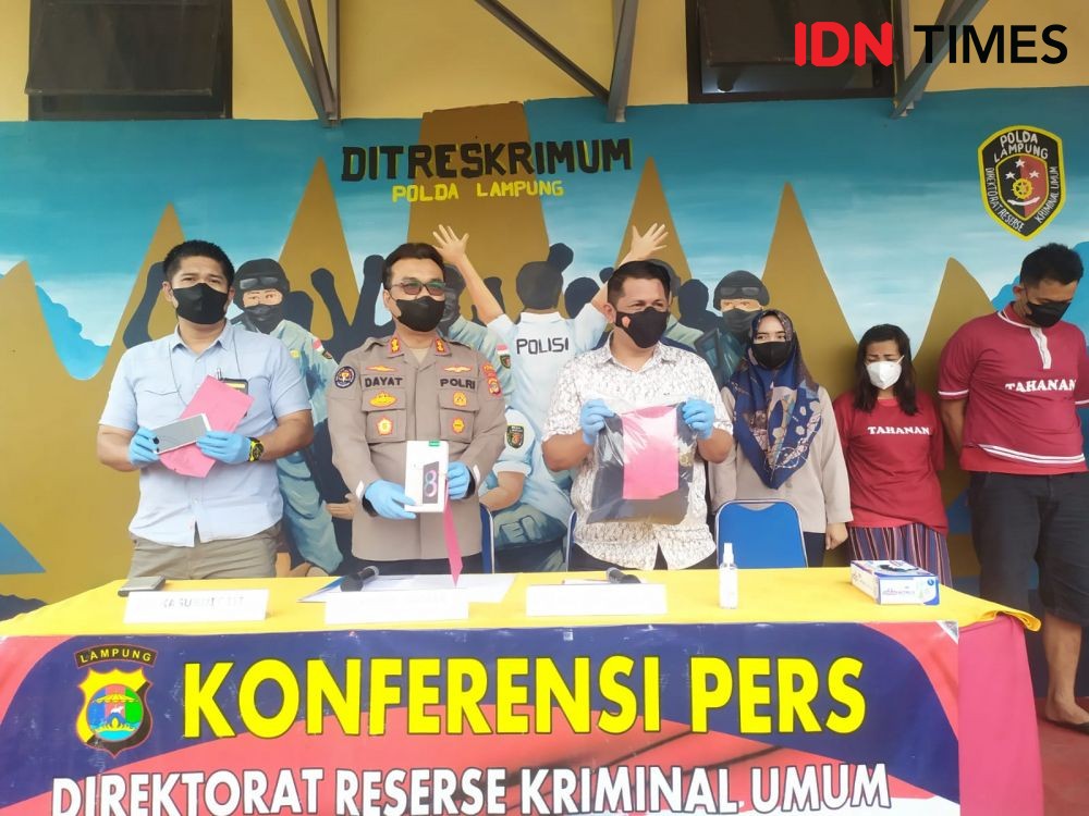 Pasutri Pesawaran Nekat Curi Tas di Butik Demi Bayar Uang Sekolah Anak