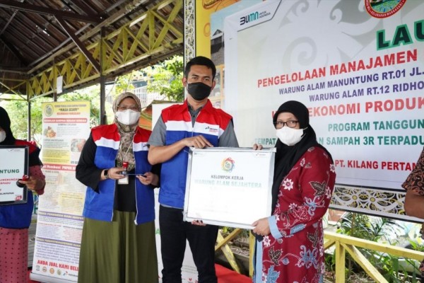 Mitra Binaan Pertamina Luncurkan Warung Alamku