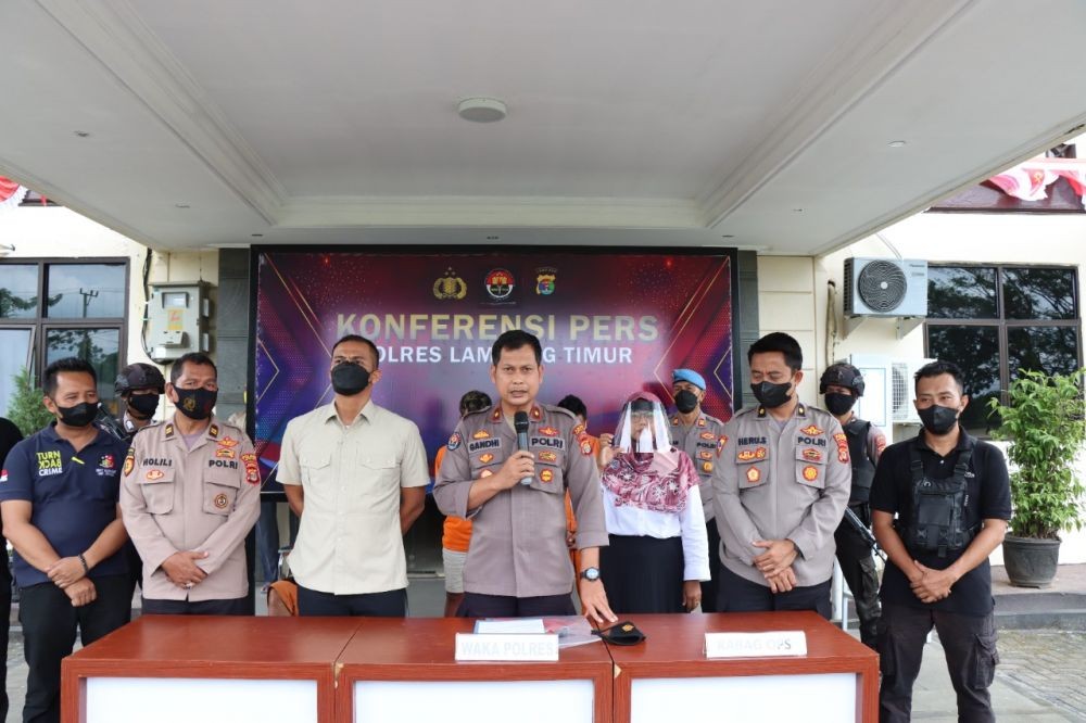 Polisi Bekuk 3 Pelaku Curanmor Spesialis Kunci T di Lampung Timur