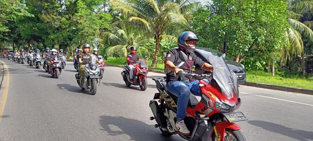 Bikers Honda ADV Medan Dibekali Edukasi Touring Jarak Jauh