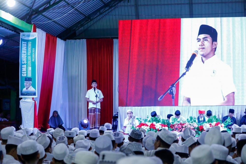 Santri Ulama di Bantaeng Doakan Ganjar Pranowo Jadi Capres 2024