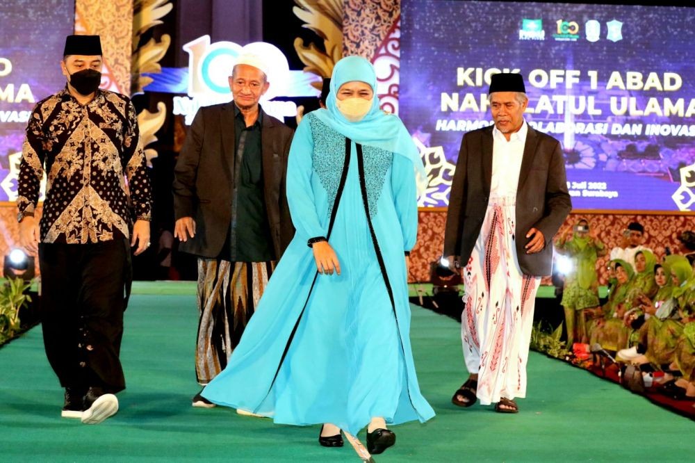 Kick Off 1 Abad NU, Bikin Tupal Fashion Night Busana Muslim