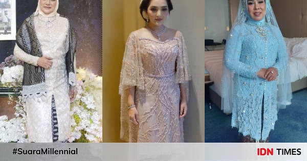 Inspirasi Kebaya Untuk Ibu Pengantin, Beragam Gaya Menawan