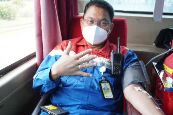 Pertamina Gelar Donor Darah dan Tes Penyakit HIV/AIDS