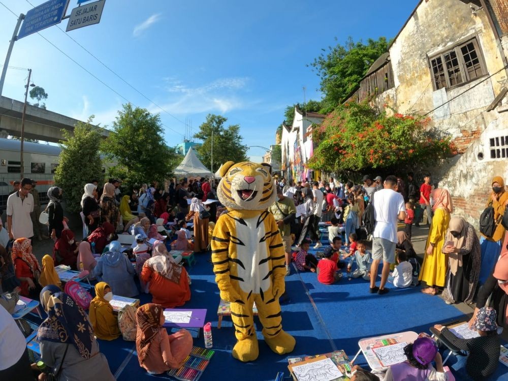 International Tiger Day 2022, Menolak Kepunahan Harimau Lewat Mural