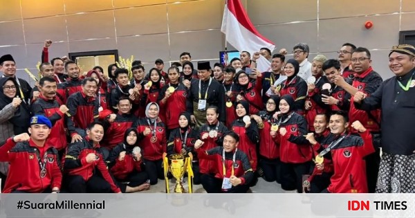 Keren! Indonesia Juara Umum Di Kejuaraan Dunia Pencak Silat