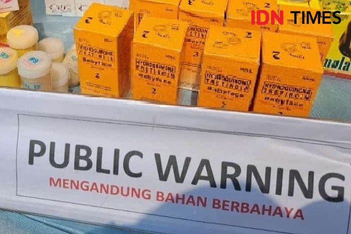 Ribuan Kosmetik dan Skin Care Ilegal Ditemukan di Kabupaten Tangerang