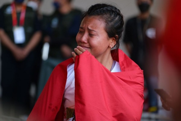 Raih Emas, Nanda Mei Sholihah Langsung Nangis di Garis Finish