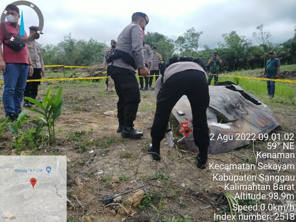 BRIN Akan Hubungi Kedutaan RRC tekait Serpihan Roket di Sanggau