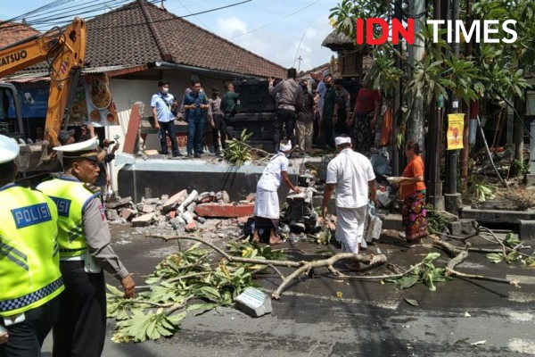 Warga Nusa Dua Bali Mengamuk, Sanggah Keluarga Dibongkar untuk KTT G20