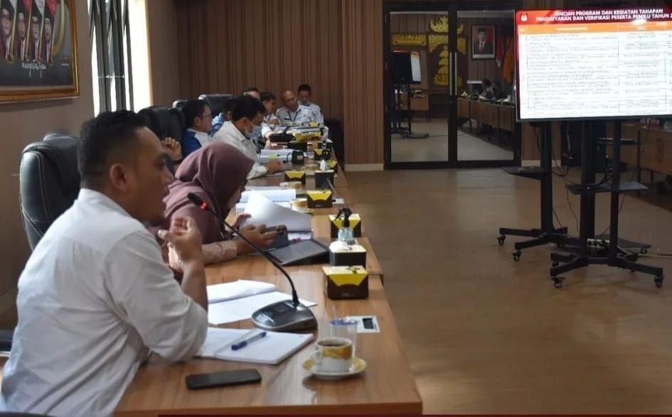 Pendaftaran Parpol Pemilu 2024, KPU-Bawaslu Lampung Bedah PKPU 4/2022