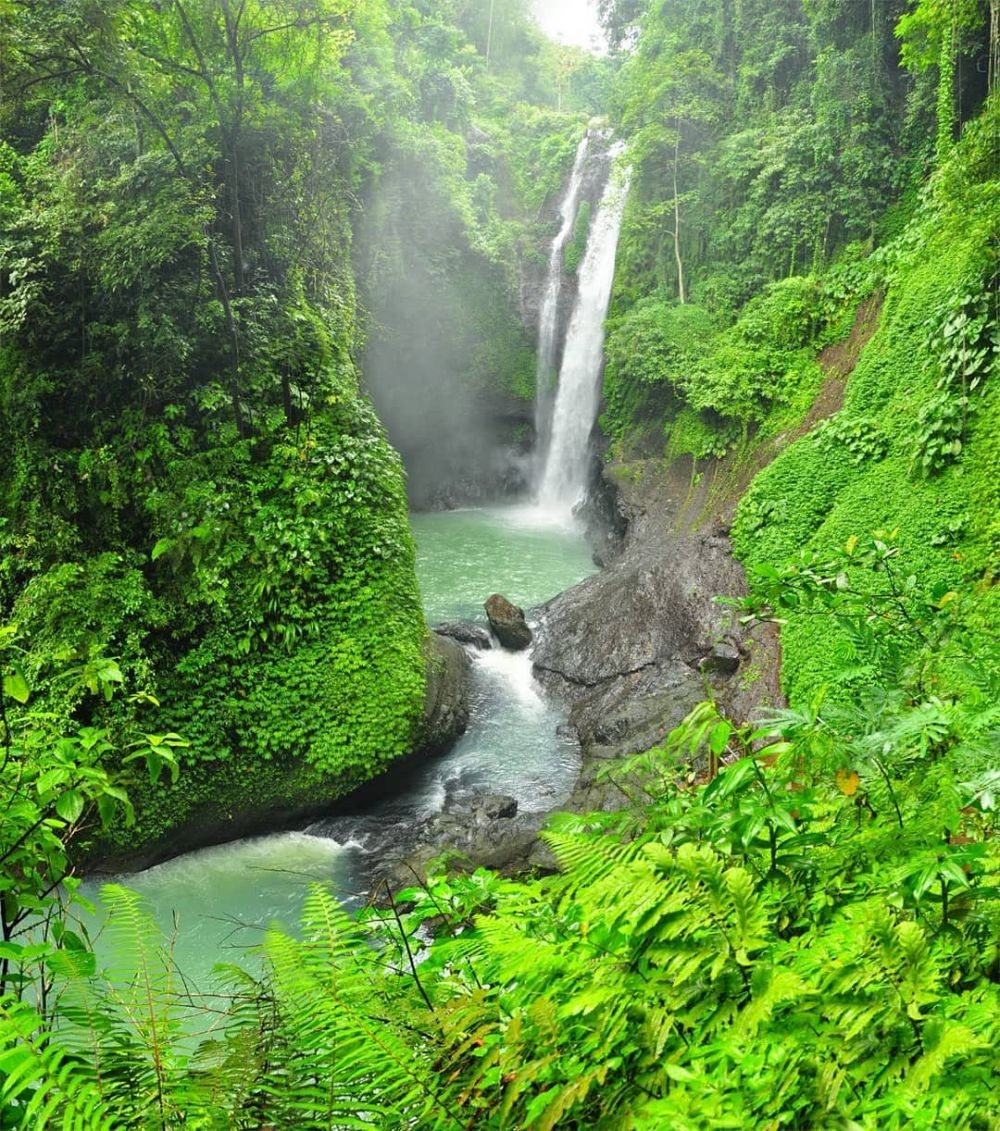 Eksotis, Pemandangan 5 Wisata Air Terjun di Bali Utara Ini Memukau!