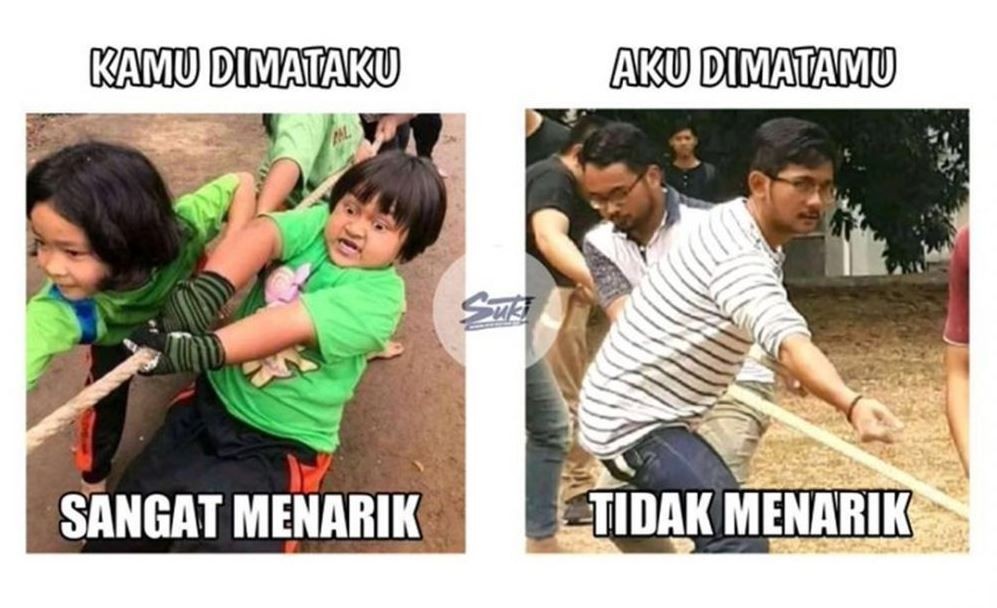 10 Meme Lomba Tarik Tambang Ini Kocak