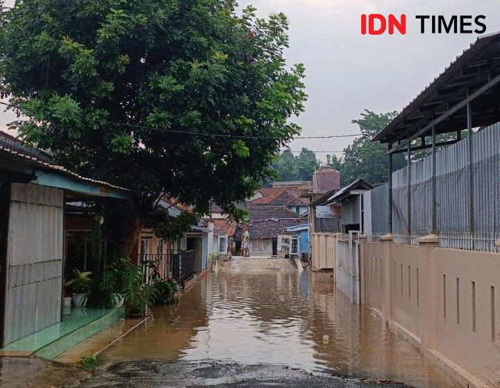 Hujan Deras, Sejumlah Titik di Bandar Lampung Banjir