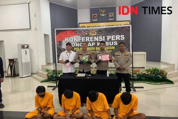 Kurir di Muba Diupah Puluhan Juta Antarkan Sabu 1 Kilo