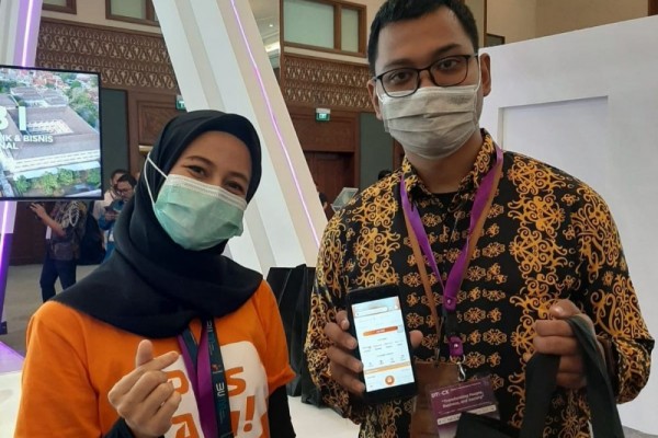 Pos Indonesia Perkenalkan Inovasi PosAja dan PosPay di Expo DTI 2022
