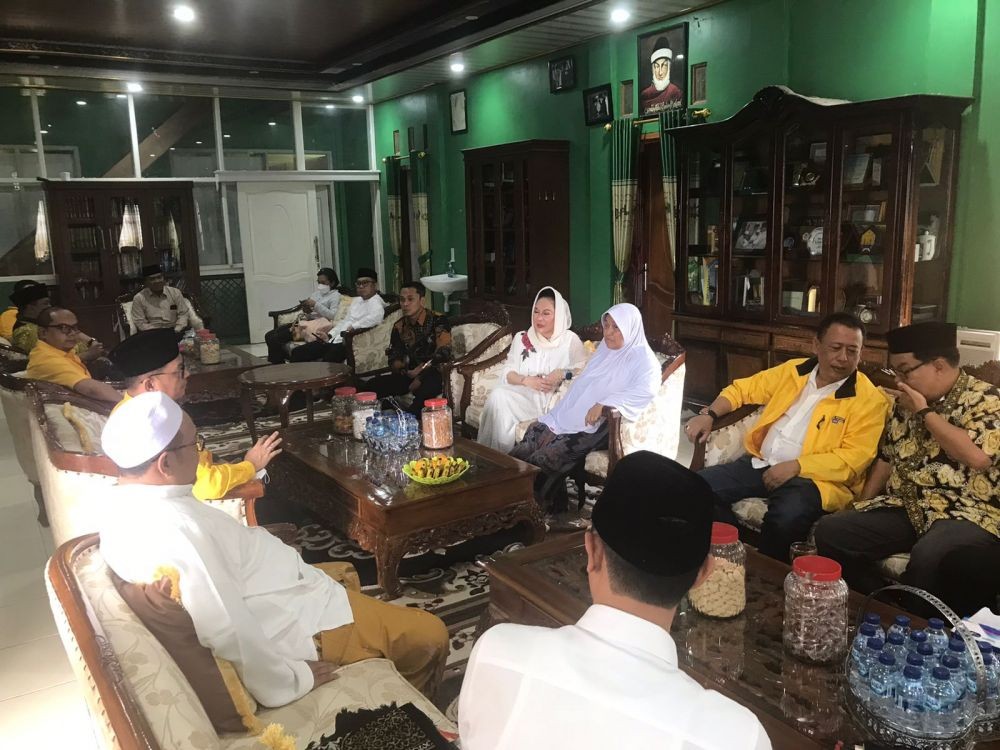 Didukung Pesantren, Ulama Sukabumi Doakan Airlangga Jadi Presiden 