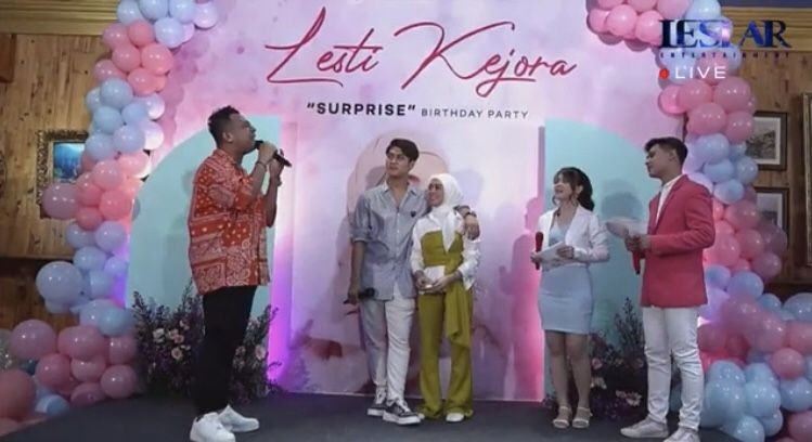 11 Momen Surprise Ulang Tahun Lesti Kejora dari Rizky Billar