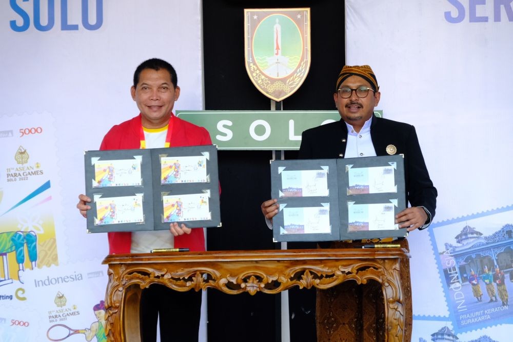 Harga Prangko ASEAN Para Games 2022 dan Prajurit Keraton Solo Rp5 Ribu