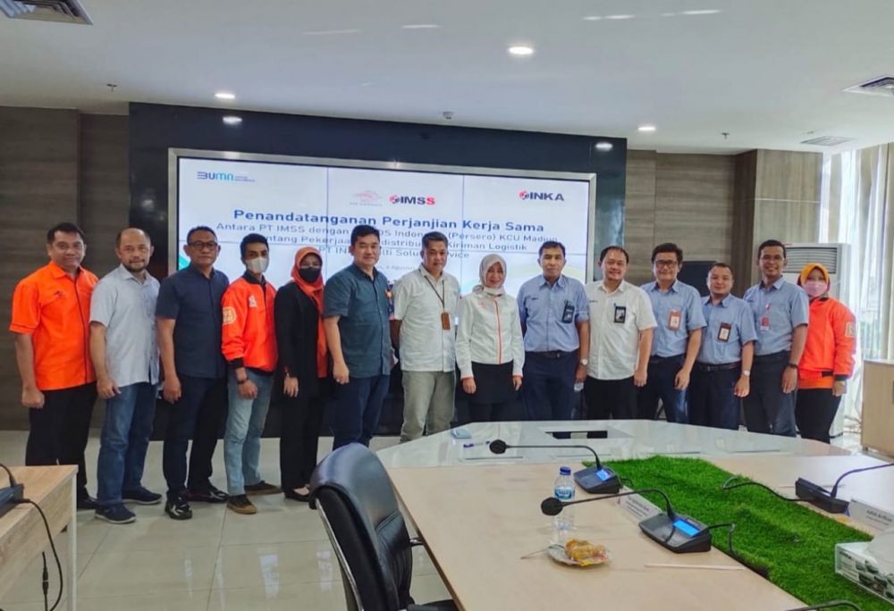Perkuat Strategic Partnerships, Pos Indonesia Kerja Sama dengan PT IMSS