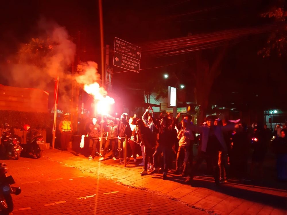 Polisi Jaga Graha Persib Antisipasi Demo Bobotoh Tuntut Pelatih Mundur