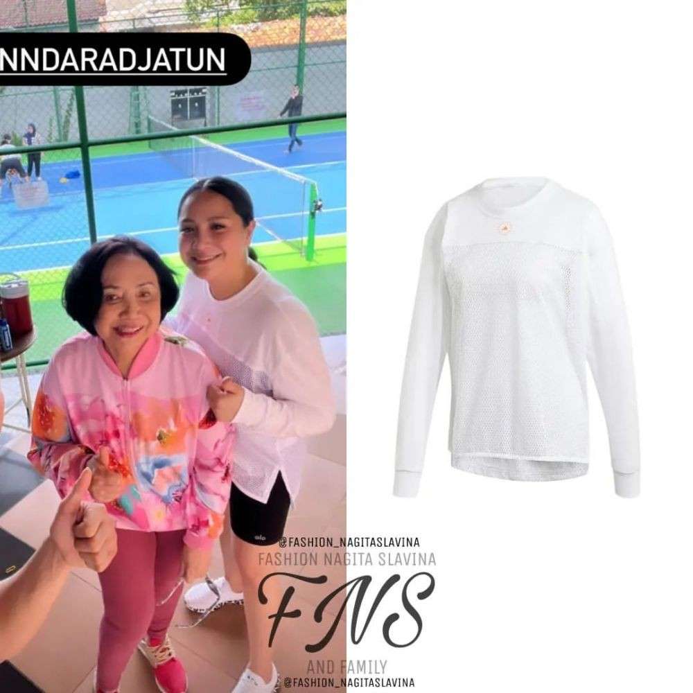 Harga Baju Olahraga Nagita, Jaket Rp34 Juta Buat Main Tenis