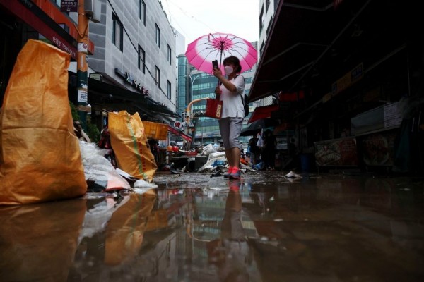 Korsel Banjir Bandang, 9 Orang Tewas dan 2.800 Bangunan Rusak 