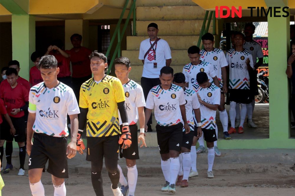 Laga Perdana, Ar Rasyid FC Menang Telak 6-0 Atas Peslob FC