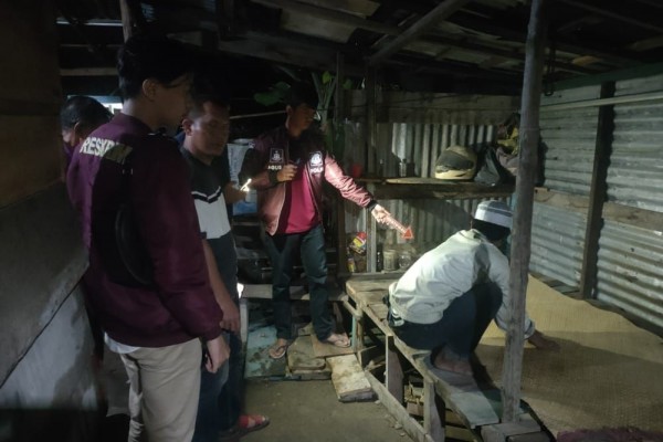 Lagi Asyik Dipijat, Warga Bailangu Muba Tewas Dibacok Temannya