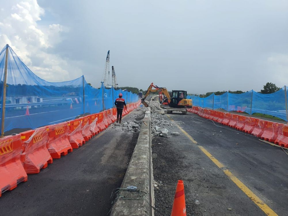 Intip Kesiapan Jalan di Lampung Menyambut Arus Mudik Lebaran 2023