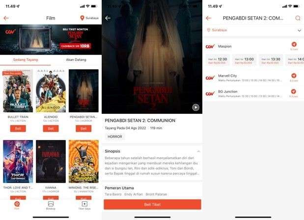 9 Aplikasi Beli Tiket Bioskop Online, Gak Perlu Antre Lagi