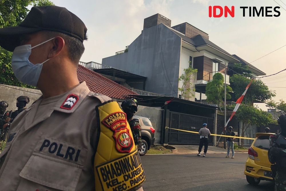 7 Potret Penjagaan Di Rumah Pribadi Irjen Ferdy Sambo