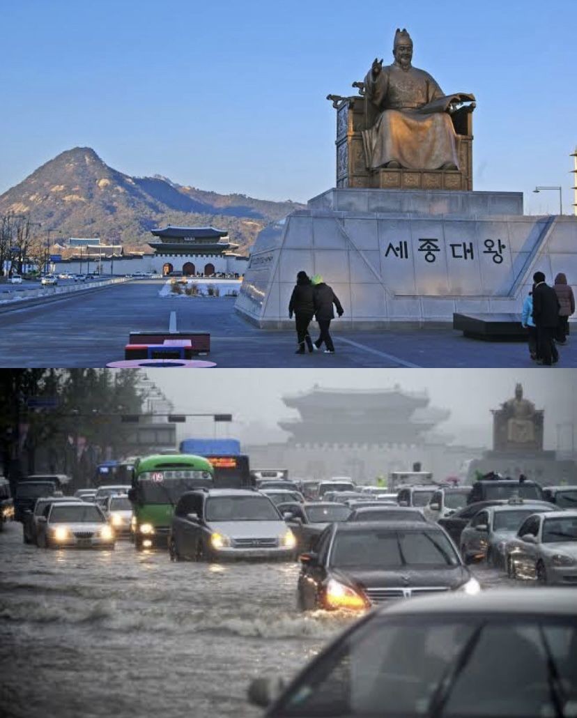 13 Potret Banjir Bandang di Kota Seoul, Kerugian Ditaksir Rp747 Miliar