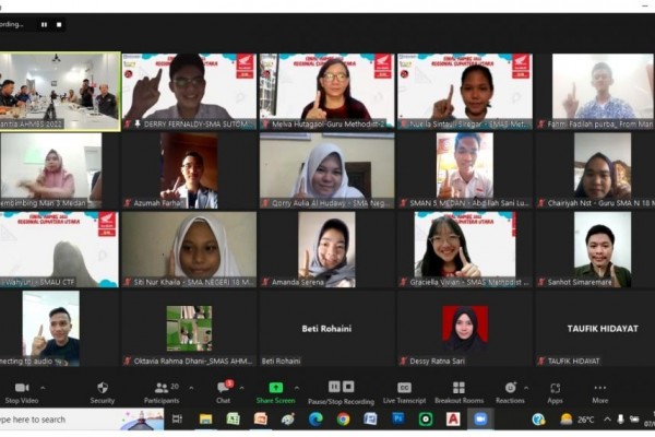 AHM Best Student Regional Sumut 2022 Lahirkan Generasi Kaya Inovasi