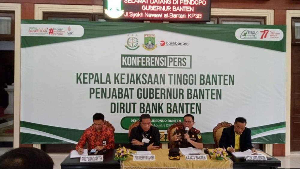 Pemprov Banten, Bank Banten, Dan Kejati Jalin Kerja Sama