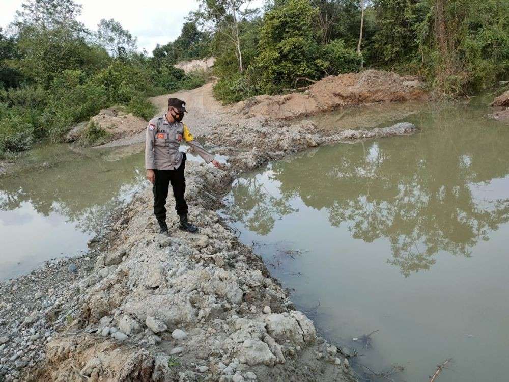 Ambil Air untuk Minum, Kakak Beradik Tenggelam di Alur Bekas Galian