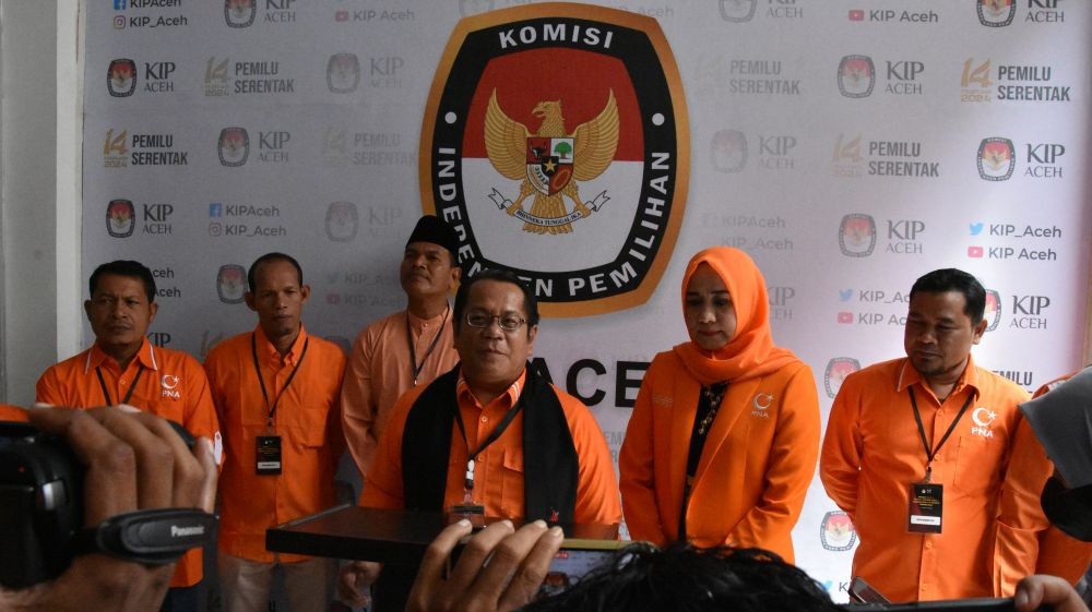 PNA, Partai Lokal yang Diketuai Mantan Gubernur Aceh Daftar ke KIP