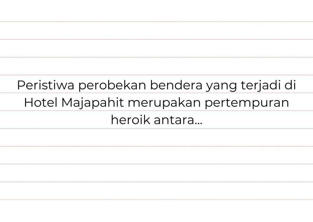 [QUIZ] Lengkapi Kalimat di Kuis Ini dan Kami akan Tebak Seberapa Nasionalis Kamu