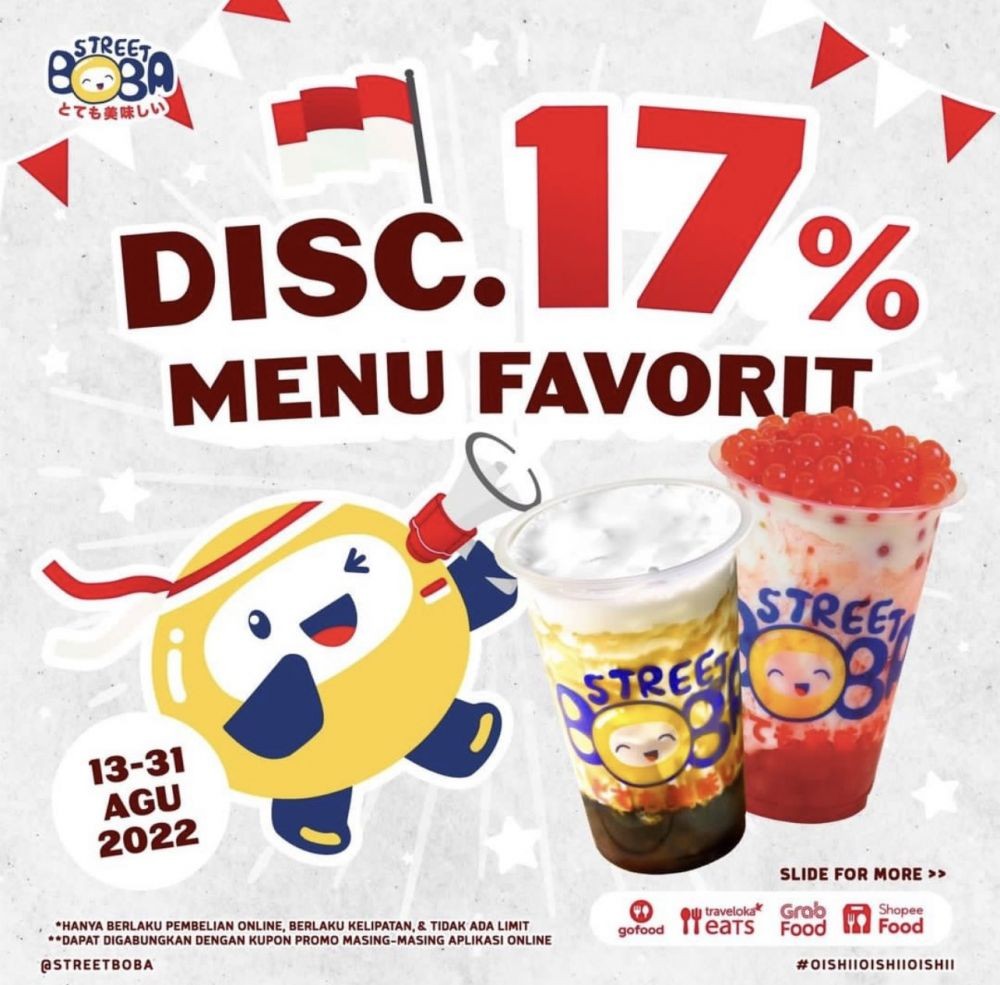 10 Promo Makanan Spesial Hari Kemerdekaan 17 Agustus 2022