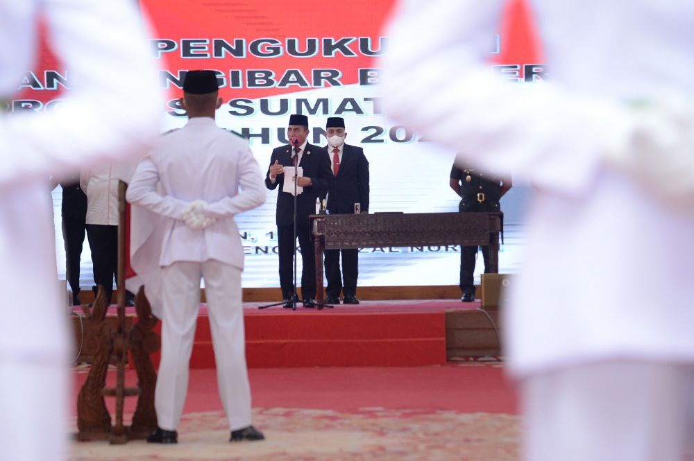 2 Pelajar asal Sidimpuan dan Madina Jadi Paskibraka di Istana Merdeka