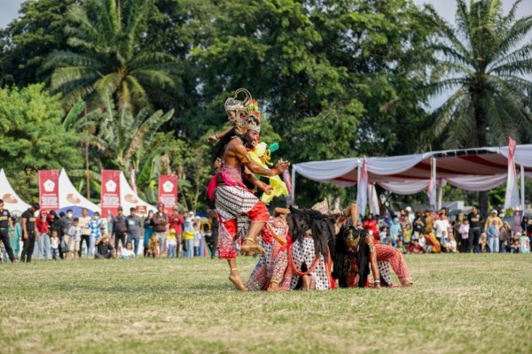 Kesenian Reog Warnai Dukungan Pujakesuma di Sumut ke Ganjar